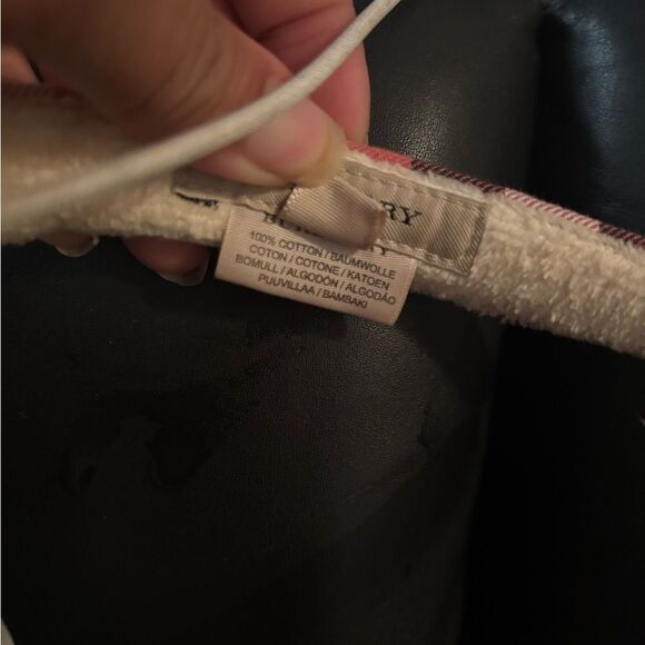 Burberry Vintage Pink Visor Cap Hat Logo Nova Check logo hat accessory head wear - Picture 5 of 8